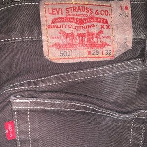 Brown Vintage Levi’s jeans